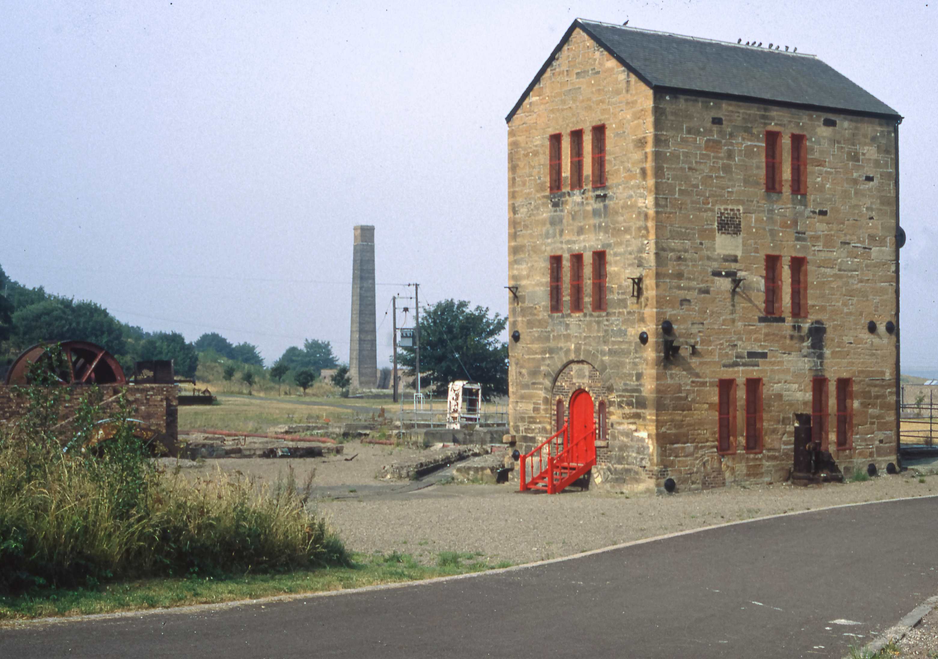 Scotland Harveys 80 inch engine Preston Grange Museum 1989